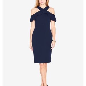 NWT Rachel Roy Navy Ruffle Dress